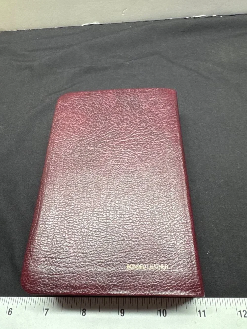 Holy Bible Burgundy Bonded Leather  - Personal size